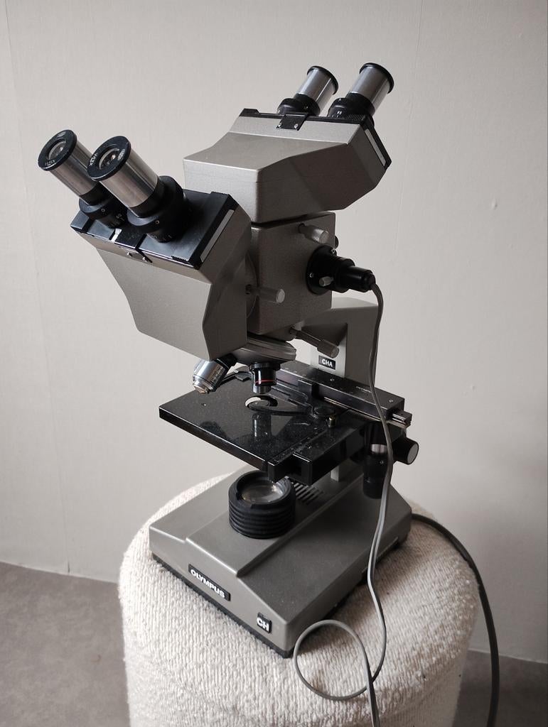 Olympus 5 microscopen, Audio, Tv en Foto, Optische apparatuur | Microscopen, Ophalen, Minder dan 400x
