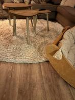 Karwei vloerkleed sintra creme rond 200 diameter, Ophalen, Zo goed als nieuw, Rond, 200 cm of meer