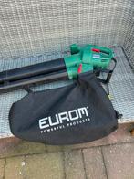 Eurom Bladblazer/Bladzuiger met klein gaatje in zak, Tuin en Terras, Ophalen, Gebruikt, Handgedragen, Met opvangzak