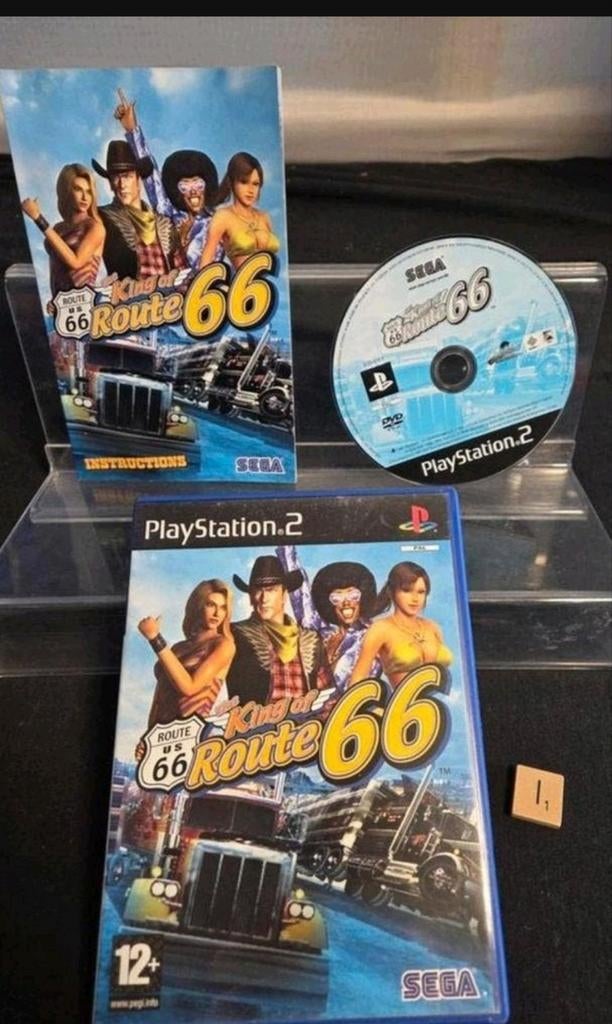 King of Route 66 - PlayStation 2 (PS2) - Racegame, Gebruikt, 1 speler, Ophalen of Verzenden, SEGA