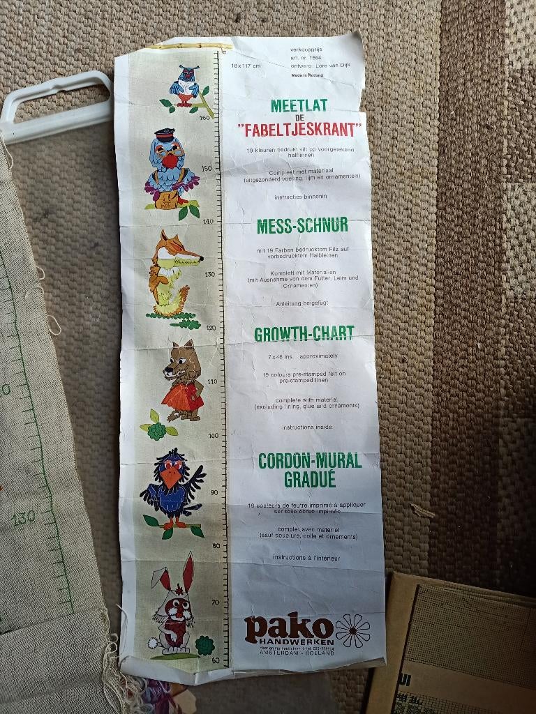 Diverse borduurwerken, Ophalen, Handborduren, Borduurpakket