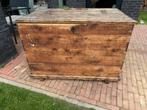 Brocante houten kist - 105x65x70 cm, Ophalen, Gebruikt, 100 tot 150 cm, 50 tot 75 cm