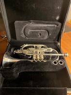 Geneva Mentor cornet, Ophalen, Zo goed als nieuw, Koperblazer, Met koffer of draagtas