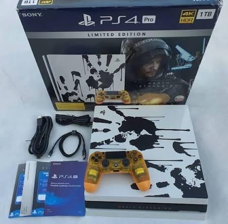 PS4 Pro 1TB Limited Edition Death Stranding, Ophalen of Verzenden, Met 1 controller, Pro