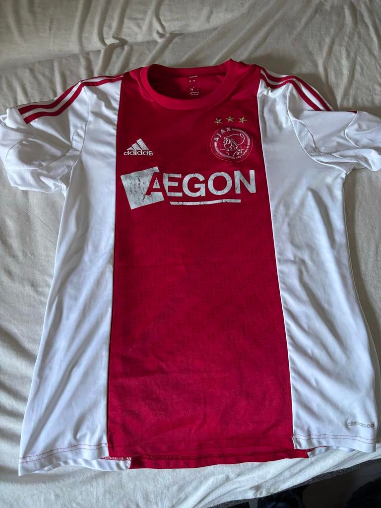 Ajax Thuisshirt 2013/2014 Maat L - Zeer Goede Staat, Maat 52/54 (L), Verzenden, Zo goed als nieuw, Voetbal