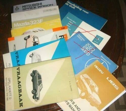 Instructieboeken / handleidingen, Auto diversen, Handleidingen en Instructieboekjes, Ophalen of Verzenden