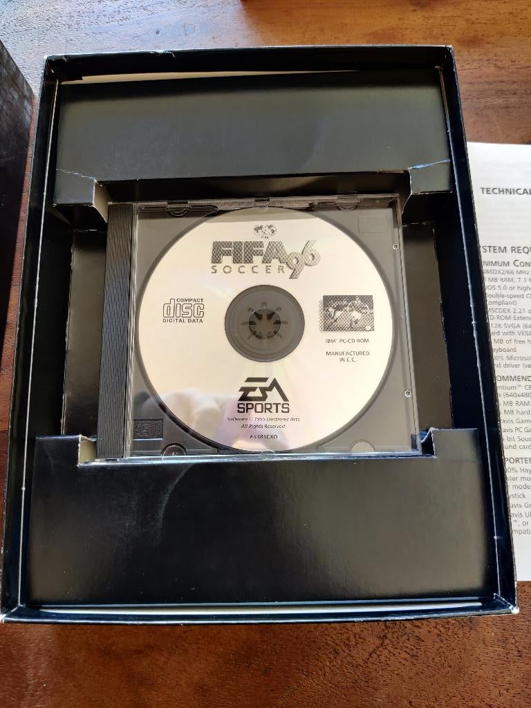 Fifa 96 pc game, Gebruikt, 1 speler, Eén computer, Ophalen of Verzenden