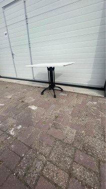 Balkontafel terastafel tafelje, Tuin en Terras, Tuintafels, Gebruikt, Rechthoekig, Hout, Ophalen