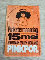 Pinkpop sticker 1978 - verzamelobject, Ophalen of Verzenden, Gebruikt