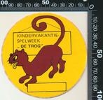 Sticker: Kindervakantiespelweek De Trog, Ophalen of Verzenden, Zo goed als nieuw, Bedrijf of Vereniging