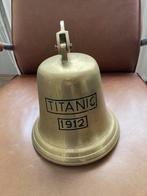 Koper /Messing ???   Scheepsbel “ Titanic 1912”, Ophalen of Verzenden
