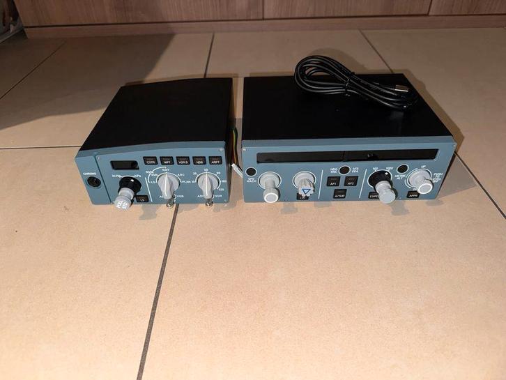 Mini cockpit Airbus FCU en EFIS vluchtsimulatorpanelen, Computers en Software, Joysticks, Zo goed als nieuw, Ophalen of Verzenden