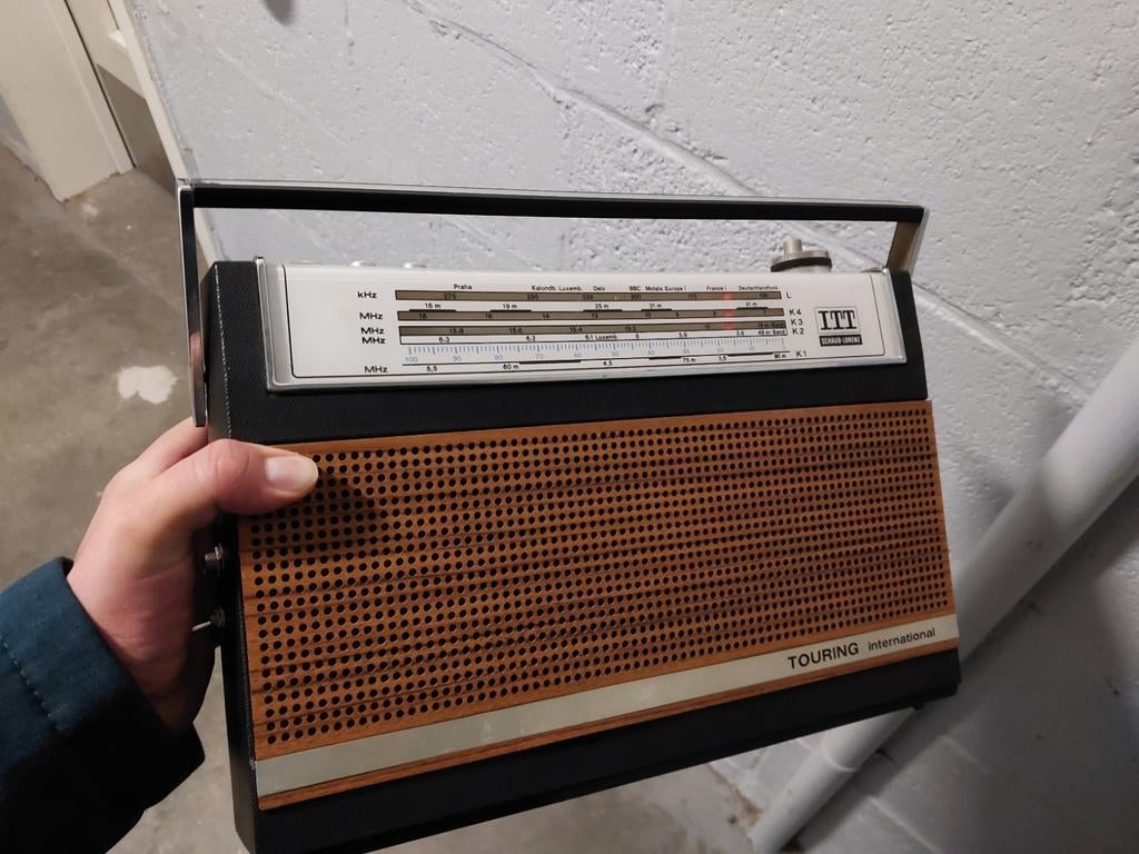 TOURING international 103 Radio vintage, Audio, Tv en Foto, Radio's, Ophalen of Verzenden, Zo goed als nieuw, Radio