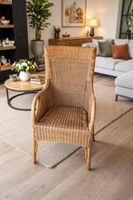 Vintage rotan stoel, Ophalen, Zo goed als nieuw, Bruin, Eén