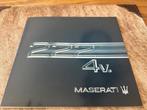 Maserati 222 4v folder, Ophalen, Zo goed als nieuw, Overige merken