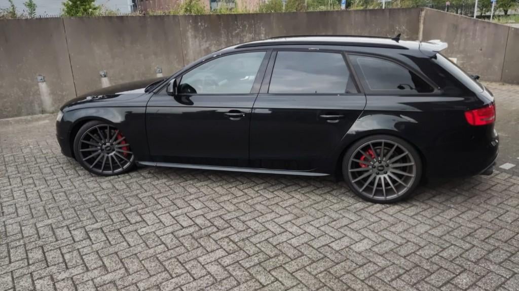 Audi S4 avant quattro 3.0 TFSI  Tesla killer :), 104 €/maand, Euro 5, 1800 kg, Zwart