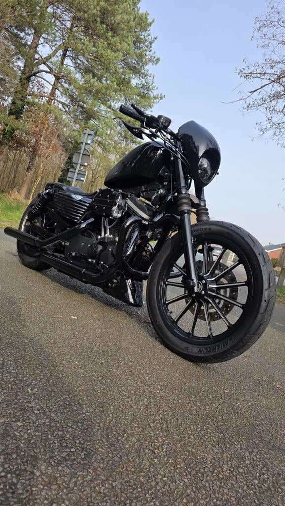 Harley Davidon Sportster 883, Sportuitlaat, 2 cilinders, Occasion, 883 cc