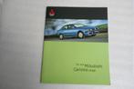 Folder Mitsubishi Carisma (07-1999) (41), Boeken, Auto's | Folders en Tijdschriften, Ophalen of Verzenden, Nieuw, Mitsubishi