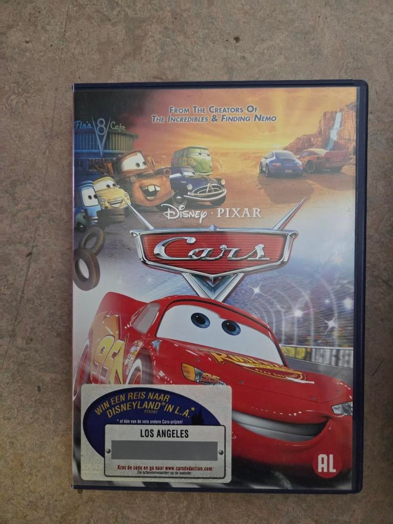 Cars dvd, Cd's en Dvd's, Dvd's | Tekenfilms en Animatie, Alle leeftijden, Ophalen of Verzenden, Zo goed als nieuw, Amerikaans