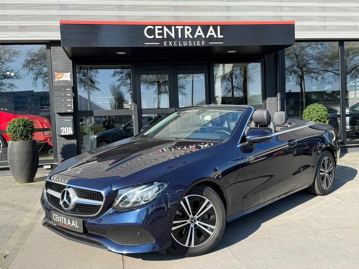 Mercedes-Benz E-klasse Cabrio 200 Premium Massage|Leder|Ambi, Auto's, Mercedes-Benz, Bedrijf, Te koop, E-Klasse, 360° camera, ABS