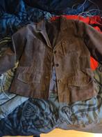 Vintage suède jas, Ophalen of Verzenden, Gedragen, Bruin