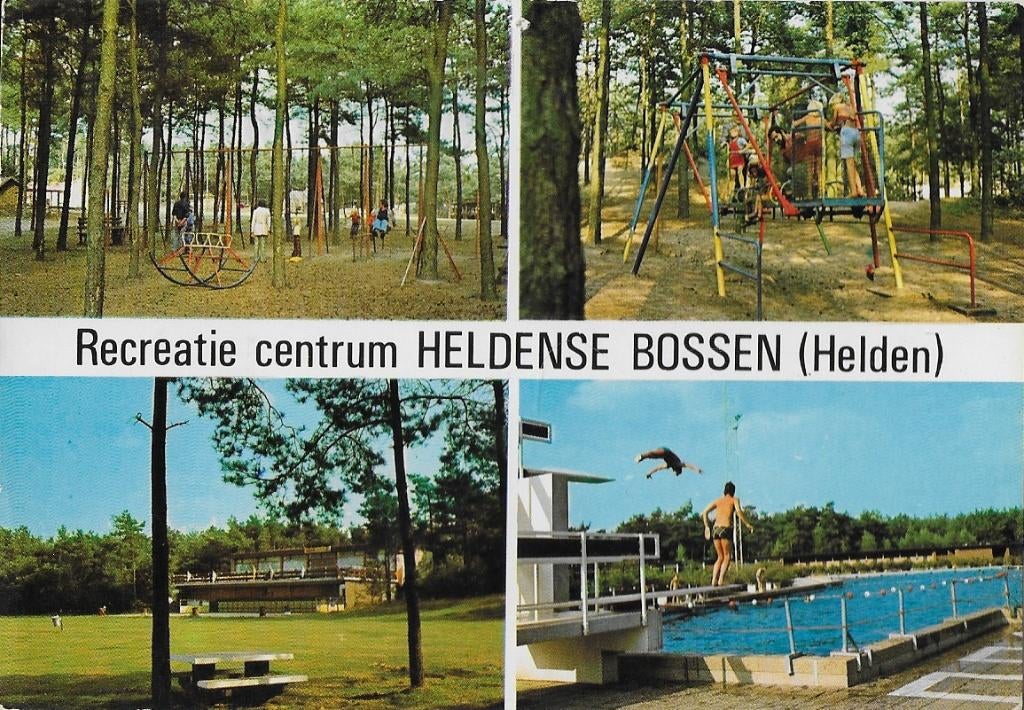 Helden Recreatiecentrum gelopen ansichtkaart ( 784 ), Ophalen of Verzenden, 1980 tot heden, Gelopen