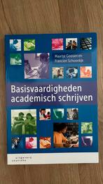 Basisvaardigheden academisch schrijven, Ophalen of Verzenden, Zo goed als nieuw, Niet van toepassing