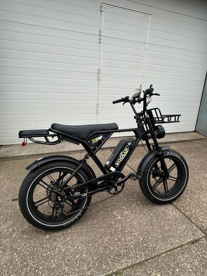 # Koolux X9 Fatbike - Stoere E-bike! Vering Storing E10, Fietsen en Brommers, Elektrische fietsen, Zo goed als nieuw, Overige merken