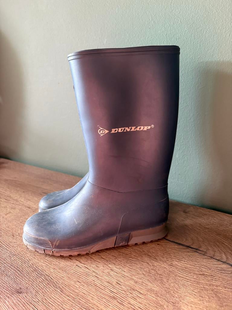Dunlop laarzen maat 32, Ophalen of Verzenden, Gebruikt, Jongen of Meisje, Laarzen
