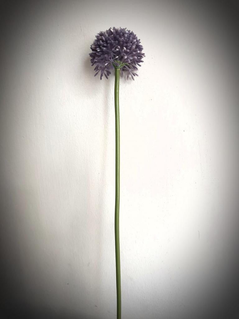 Allium lavender kunst bloem - bloemen - zijdenbloem - zijde, 44 cm, Kunstbloem, Nieuw, Ophalen of Verzenden