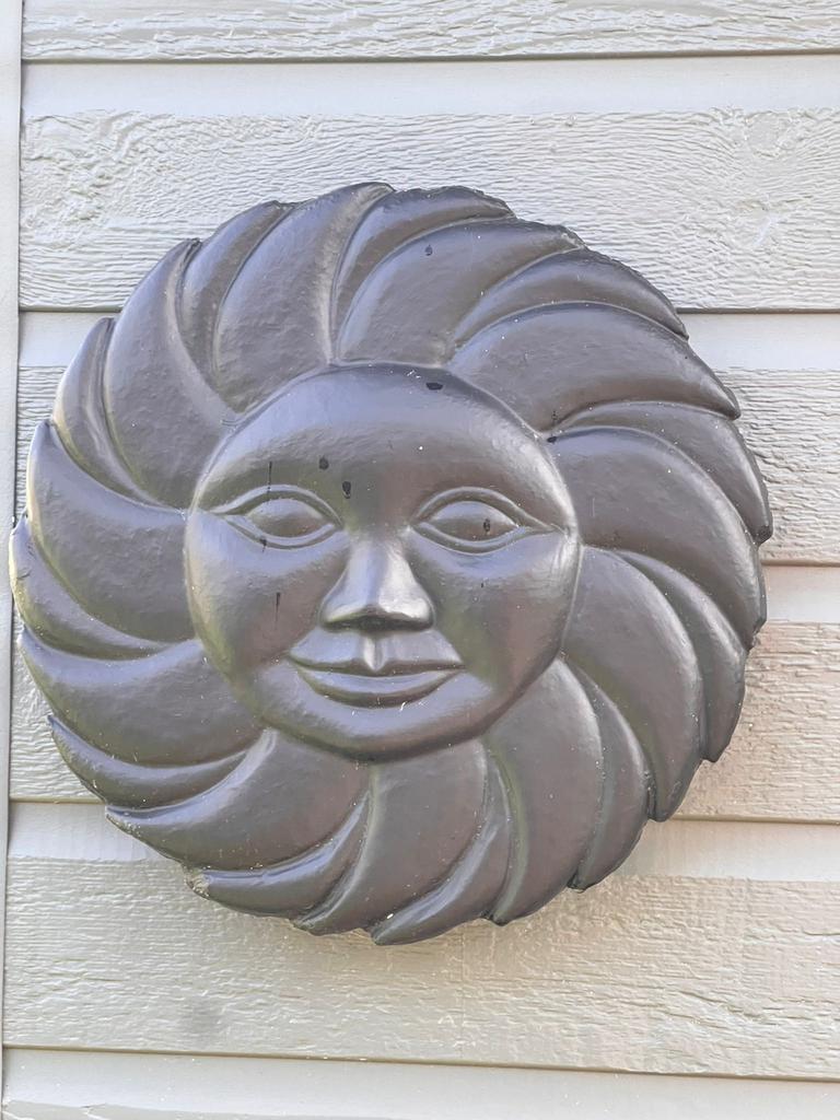 Zon en maan wanddecoratie, Tuin en Terras, Ophalen, Zo goed als nieuw