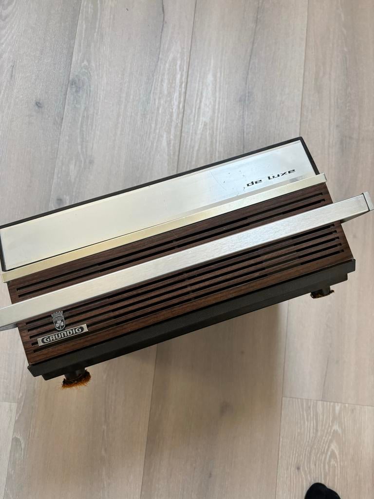 Grundig TK241 de Luxe bandrecorder uit de jaren '60, Audio, Tv en Foto, Bandrecorders, Ophalen, Bandrecorder, Met banden