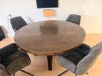 Ronde eettafel 150 cm - Modern design, Ophalen, Gebruikt, 100 tot 150 cm, Rond