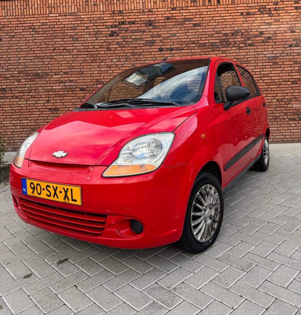 Chevrolet Matiz 0.8 2006 Rood, Voorwielaandrijving, Stof, Origineel Nederlands, Particulier