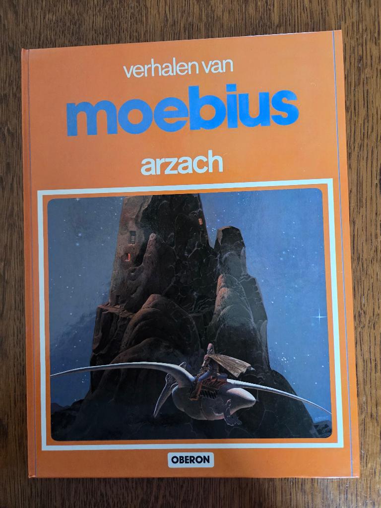 Verhalen van Moebius- Arzach, Eén stripboek, Ophalen of Verzenden, Zo goed als nieuw, Moebius