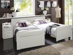 Bern senioren koppelbed - Wit, Niet ingevuld, Niet ingevuld, Niet ingevuld