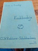 Kort en bondig kookboekje 1954., Ophalen of Verzenden, Gelezen