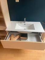 Moet snel weg Badkamer meubel: wastafel, kast en spiegelkast, Gebruikt, 25 tot 50 cm, 50 tot 100 cm, Ophalen of Verzenden