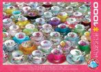 Eurographics - Tea Cup Collection - 1000 stukjes, Ophalen of Verzenden, 500 t/m 1500 stukjes, Nieuw, Legpuzzel