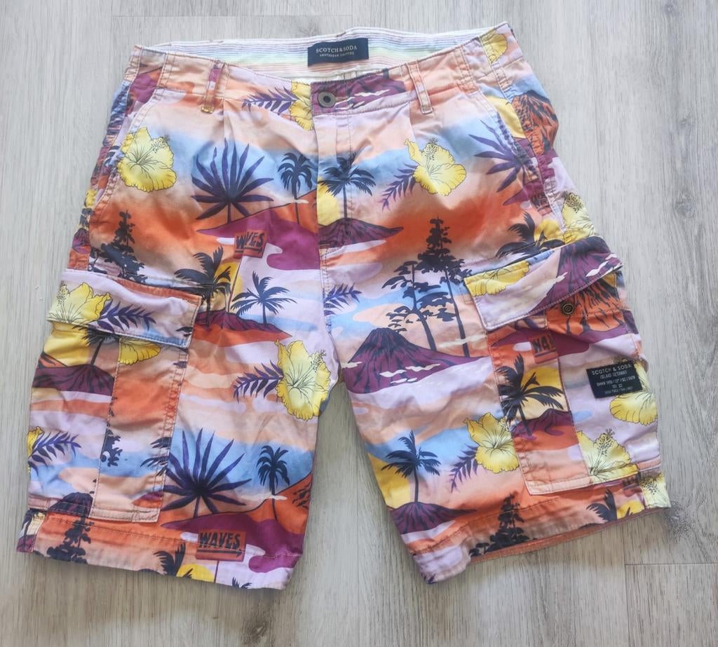 Scotch&Soda Heren korte broek Maat 28, Overige kleuren, Verzenden, Gedragen, Scotch & Soda