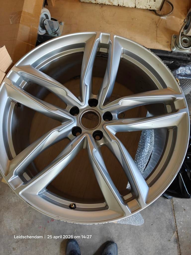 Audi 21 inch GMP Atom velgen ET35 9J 66,5 voor Audi, Ophalen, Gebruikt, Velg(en), 21 inch