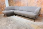 ZGANieuw fraaie stoffen Leolux Flint design hoekbank, 250 tot 300 cm, Leolux, Leolux, Ophalen of Verzenden