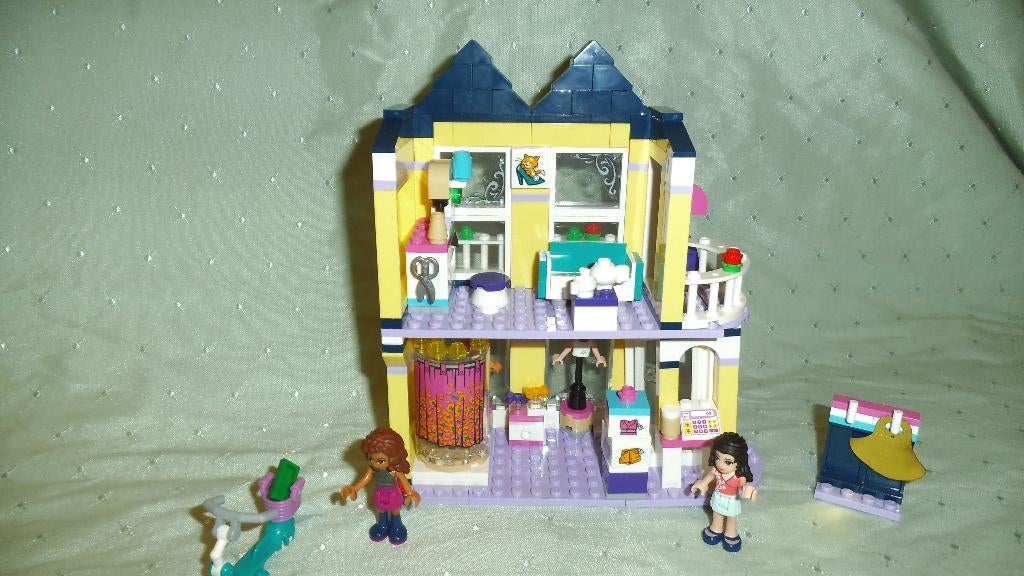 lego friends emma`s modewinkel, Gebruikt, Lego, Friends, Ophalen of Verzenden