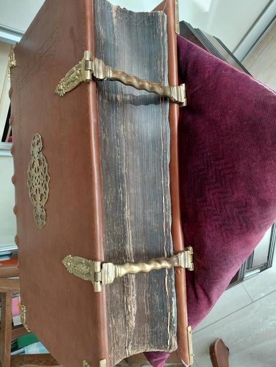 Biblia, Statenbijbel 1748, 7 kaarten, Ophalen of Verzenden