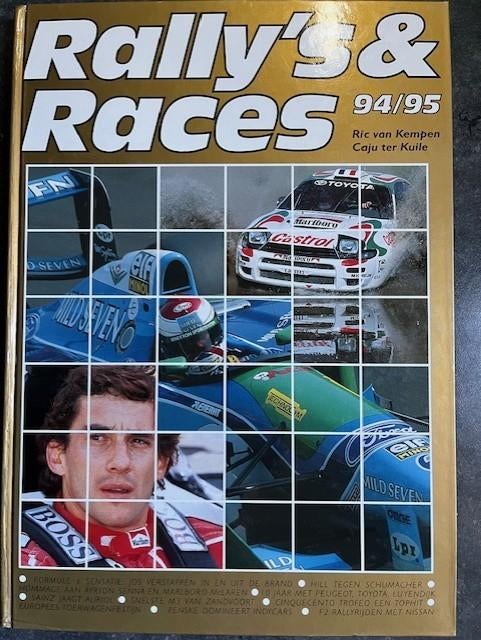 Rally s en Races 94 95 - van Kempe en ter Kuile, Verzenden, Zo goed als nieuw, Overige sporten