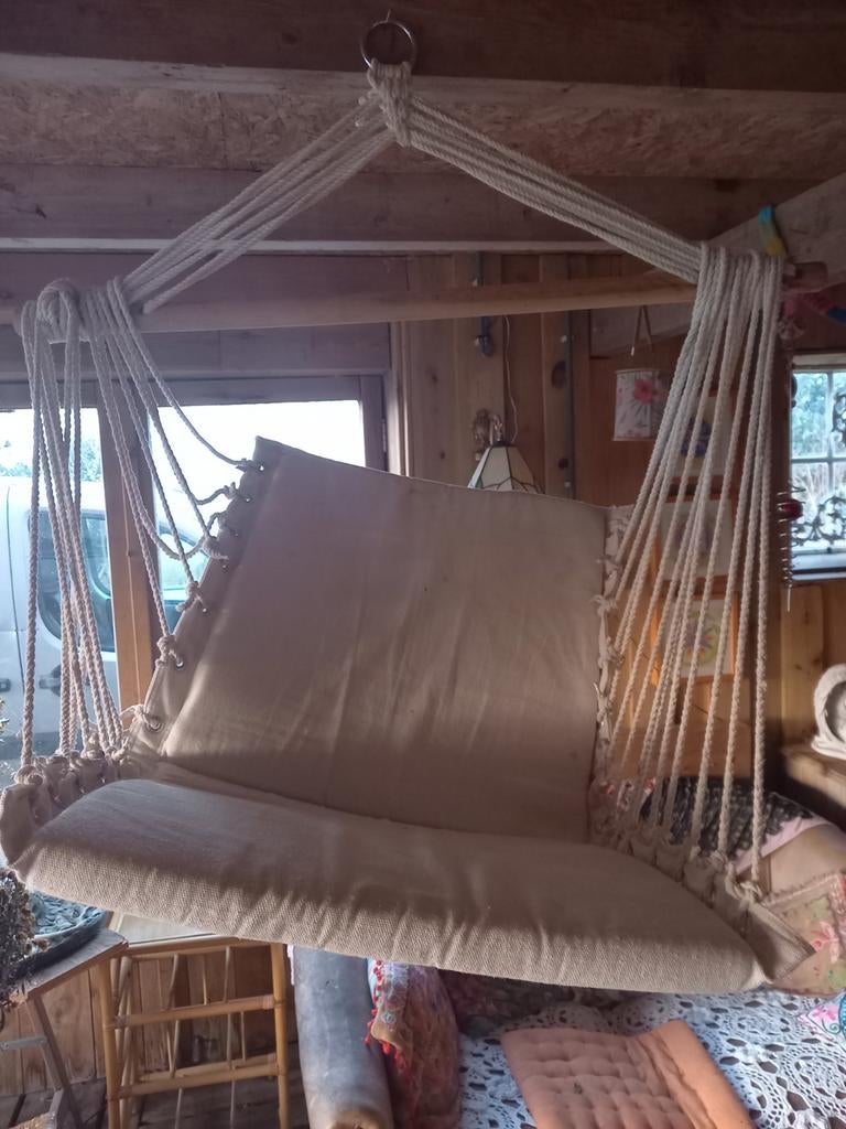 Zit hangmat, Tuin en Terras, Ophalen, Zo goed als nieuw