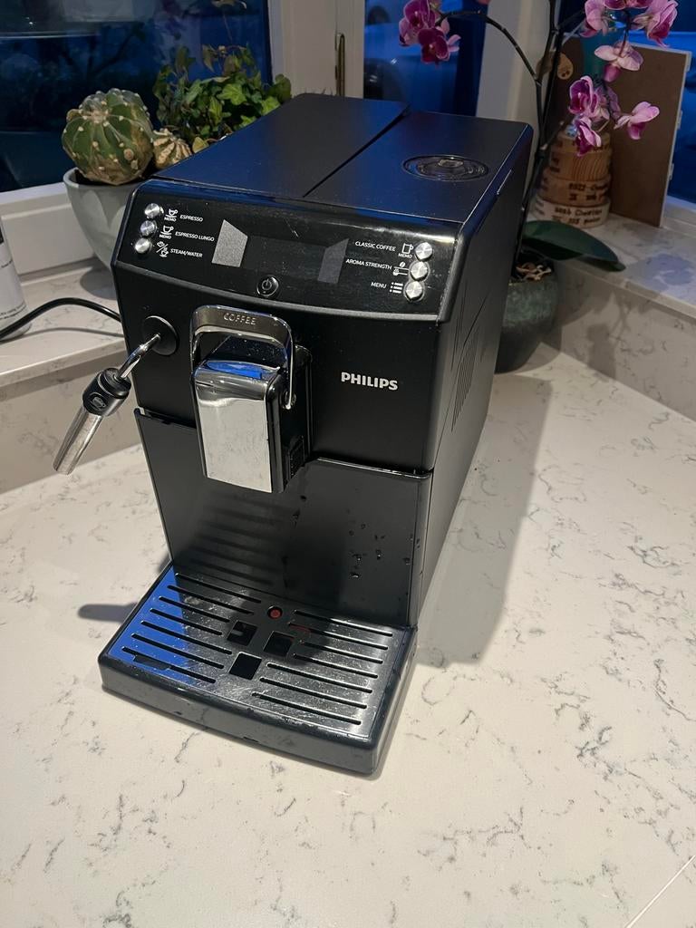 Philips koffiemachine bonen HD8841, Afneembaar waterreservoir, Gebruikt, Koffiemachine, Koffiebonen