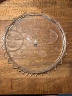 Walther Glas Siebenstern Glazen taartschaal met zon en maan, Ophalen of Verzenden