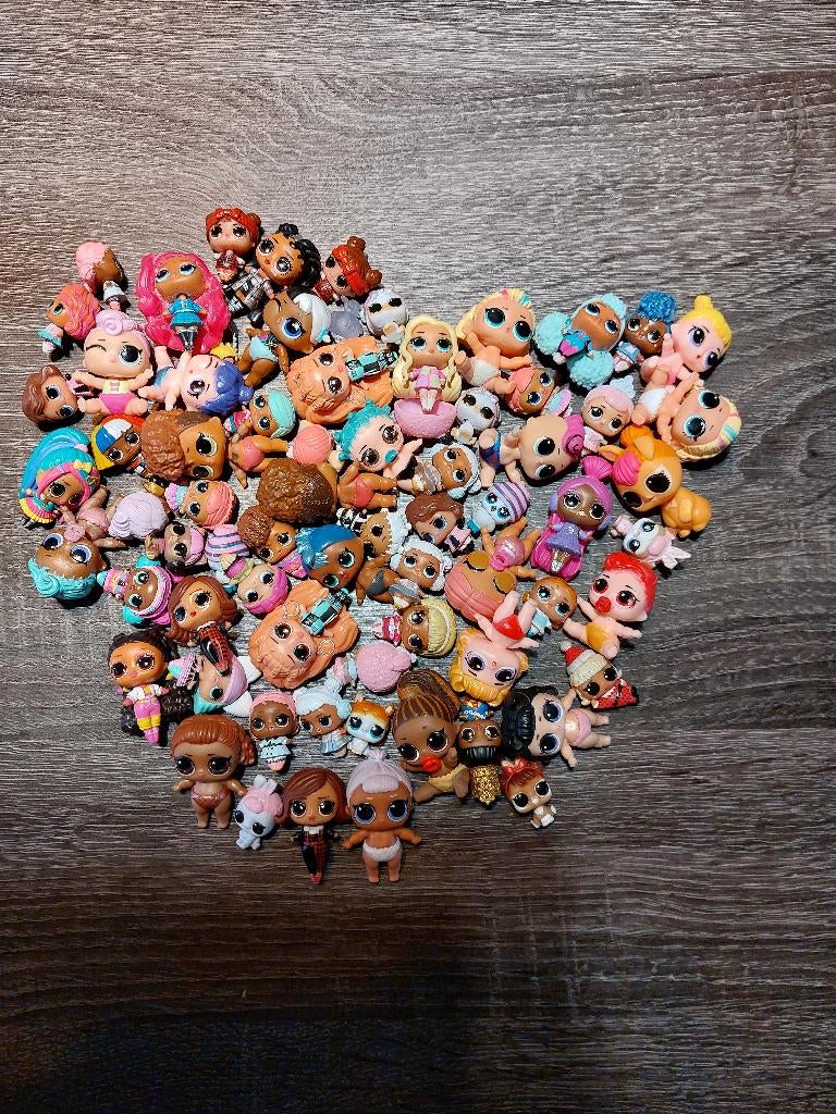 LOL SURPRISE mini poppetjes, Kinderen en Baby's, Speelgoed | Poppen, Ophalen of Verzenden, Gebruikt, Overige typen