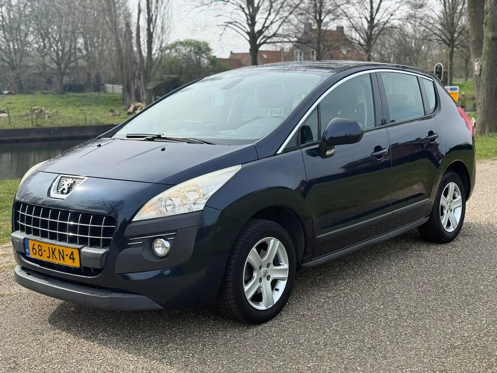 Peugeot 3008 1.6 VTI 2009 Blauw|Airco|Navigatie, Auto's, Voorwielaandrijving, 1374 kg, 4 cilinders, Blauw